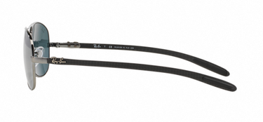 Ray-Ban Carbon Fibre RB8301 004/K6 Shiny Gunmetal