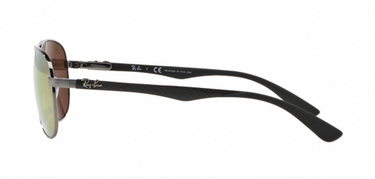 Ray-Ban Carbon Fibre RB8313 004/N3 Shiny Gunmetal