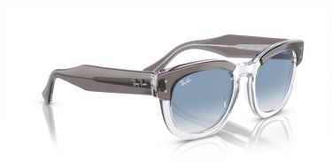 Ray-Ban Mega Hawkeye RB0298S 13553F Grijs op transparant