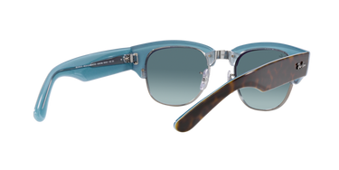 Ray-Ban Mega Clubmaster RB0316S 13163M Havana op blauw
