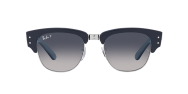 Ray-Ban Mega Clubmaster RB0316S 136678 Blauw op zilver