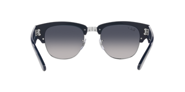 Ray-Ban Mega Clubmaster RB0316S 136678 Blauw op zilver