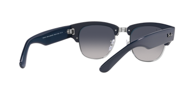 Ray-Ban Mega Clubmaster RB0316S 136678 Blauw op zilver