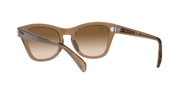 Ray-Ban RB0707S 664051 Transparant Lichtbruin