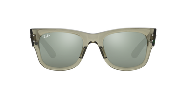 Ray-Ban Mega Wayfarer RB0840S 66355C Transparant groen