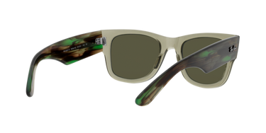 Ray-Ban Mega Wayfarer RB0840S 66355C Transparant groen