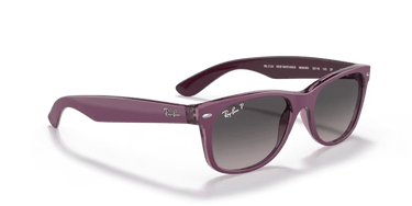 Ray-Ban Wayfarer RB2132 6606M3 Violet op Transparant Violet