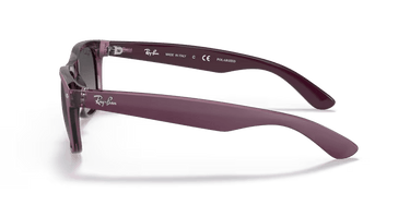 Ray-Ban Wayfarer RB2132 6606M3 Violet op Transparant Violet