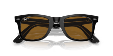 Ray-Ban Wayfarer RB2140 129433 Zwart op Transparant
