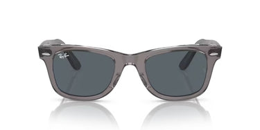 Ray-Ban Wayfarer RB2140 1355R5 Grijs op transparant