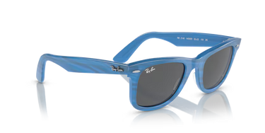 Ray-Ban Wayfarer RB2140 1409B1 Fotochroom Gestreept Blauw