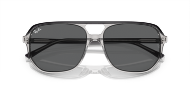 Ray-Ban Bill one RB2205 1396B1 Donkergrijs op transparant