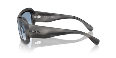 Ray-Ban RB2212 Beate 14043F Grijs Gestreept