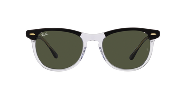 Ray-Ban Eagleeye RB2398 129431 Zwart op transparant
