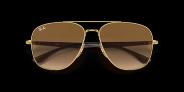 Ray-Ban RB3683 001/51 Gold Transparent Brown
