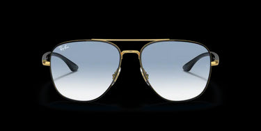 Ray-Ban RB3683 90003F Black on Gold