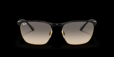 Ray-Ban RB3686 187/32 Black on Gold