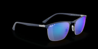 Ray-Ban RB3686 92044L Blue on Gunmetal