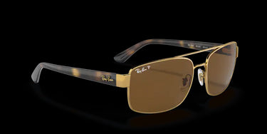 Ray-Ban RB3687 001/57 Gold Havana