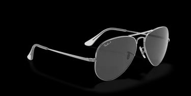 Ray-Ban Aviator Metal II RB3689 004/48 Staalgrijs
