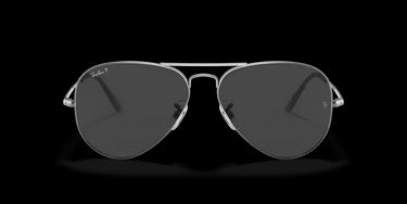 Ray-Ban Aviator Metal II RB3689 004/48 Staalgrijs