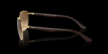 Ray-Ban RB3702 900951 Brown on Gold