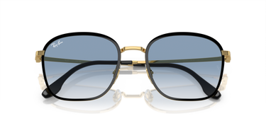 Ray-Ban RB3720 90003F Zwart op goud