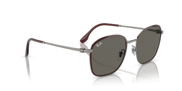 Ray-Ban RB3720 9263R5 Rood op staalgrijs