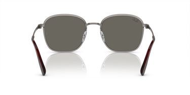 Ray-Ban RB3720 9263R5 Rood op staalgrijs