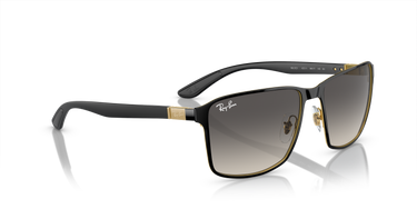 Ray-Ban RB3721 187/11 Zwart op Goud