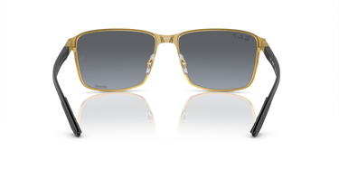 Ray-Ban Chromance RB3721CH 187/J0 Zwart op Goud