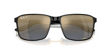 Ray-Ban Chromance RB3721CH 187/J0 Zwart op Goud