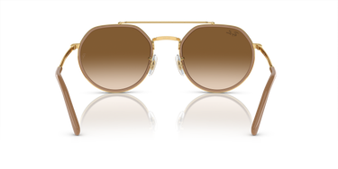 Ray-Ban RB3765 001/51 Goud Bruin