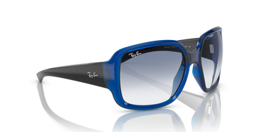 Ray-Ban Powderhorn RB4347 666019 Transparent Blue