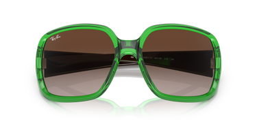 Ray-Ban Powderhorn RB4347 666113 Transparent Green