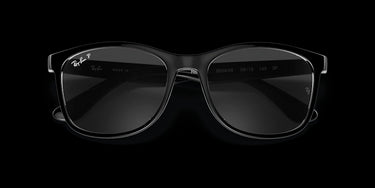 Ray-Ban RB4374 603948 Black on Transparent