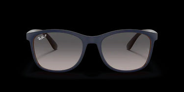 Ray-Ban RB4374 6601M3 Blue on Brown