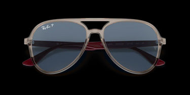 Ray-Ban RB4376 65722V Transparent Grey