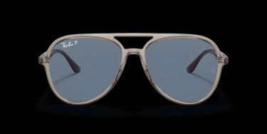 Ray-Ban RB4376 65722V Transparent Grey
