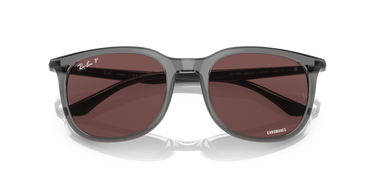 Ray-Ban RB4386 6650AF Transparent Grey