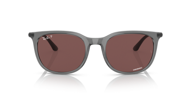 Ray-Ban RB4386 6650AF Transparent Grey
