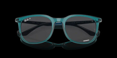 Ray-Ban RB4386 6651K8 Transparent Turquoise