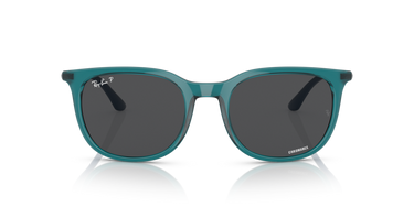 Ray-Ban RB4386 6651K8 Transparent Turquoise