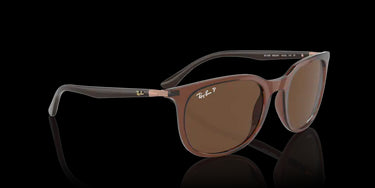 Ray-Ban RB4386 6652AN Transparent Brown