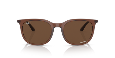 Ray-Ban RB4386 6652AN Transparent Brown