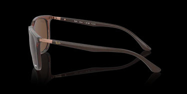 Ray-Ban RB4386 6652AN Transparent Brown