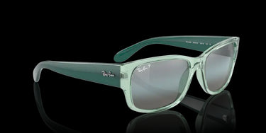 Ray-Ban RB4388 6646G6 Transparent Green