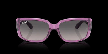 Ray-Ban RB4389 6443M3 Transparent Violet