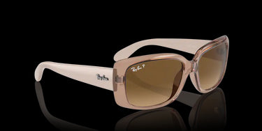 Ray-Ban RB4389 6644M2 Transparent Brown