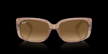 Ray-Ban RB4389 6644M2 Transparent Brown